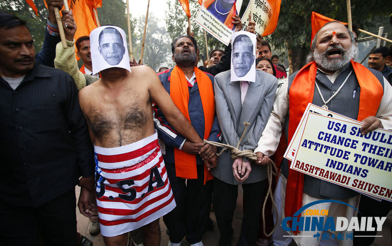 印度女外交官于美國拘留期間遭侮辱 引發(fā)強(qiáng)烈民憤