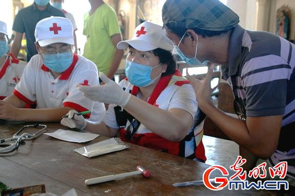 中國紅十字國際救援隊赴菲救災故事（3）