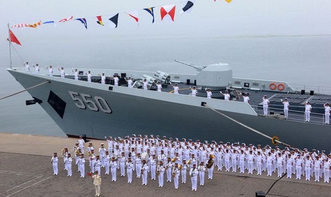 【盤點】中國海軍一年入列的17艘軍艦