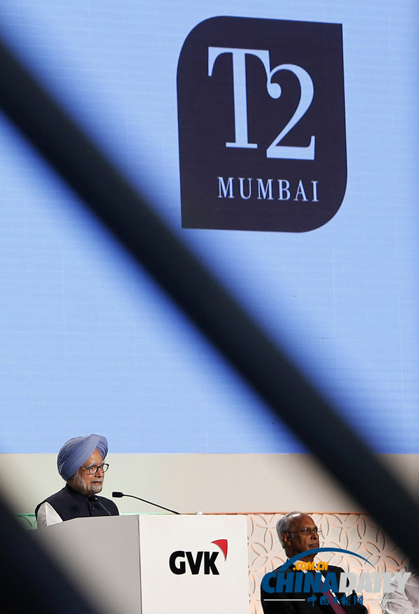 印度孟買(mǎi)機(jī)場(chǎng)新建2號(hào)航站樓落成 近44萬(wàn)平方米