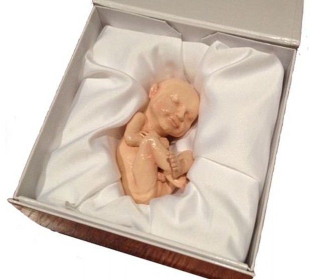 3D打印帶你見(jiàn)未出生胎兒！體位表情皮膚性別皆可見(jiàn)