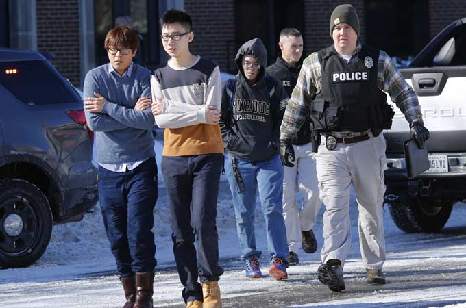 美國普渡大學(xué)槍擊案嫌犯和受害者照片曝光
