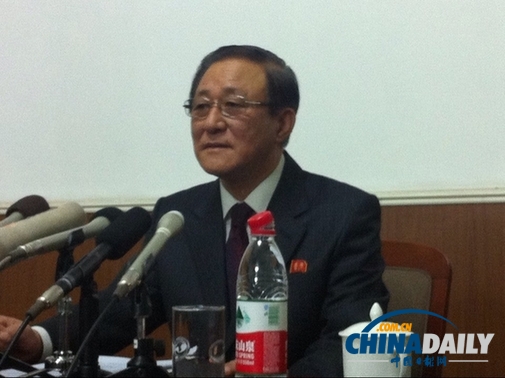 朝鮮駐華大使：改善朝韓關系 停止危害半島穩(wěn)定行為