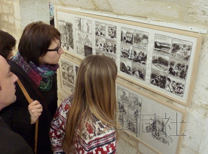 韓國在法國展出慰安婦漫畫 日本政府竟表示擔(dān)憂