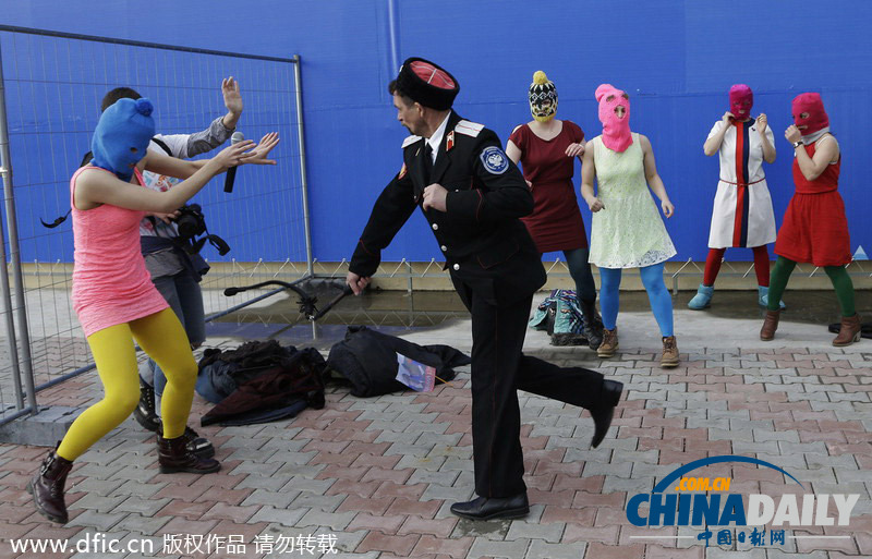 俄女子樂團借冬奧抗議被城管暴打