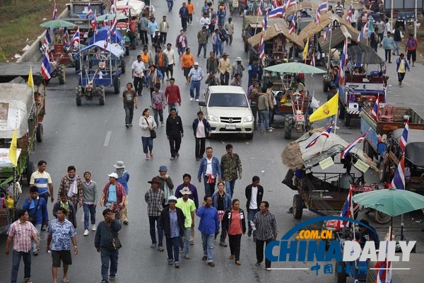 泰國(guó)農(nóng)民取消曼谷機(jī)場(chǎng)抗議計(jì)劃 稱(chēng)滿意政府答復(fù)