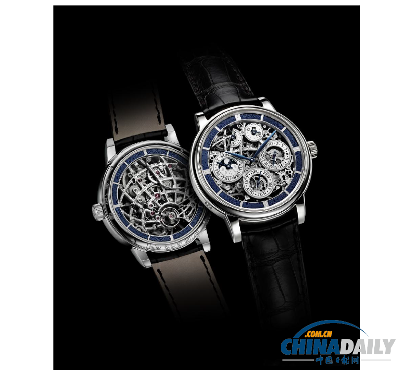 積家超卓傳統(tǒng)萬年歷八日動力儲存鏤空大師系列腕表