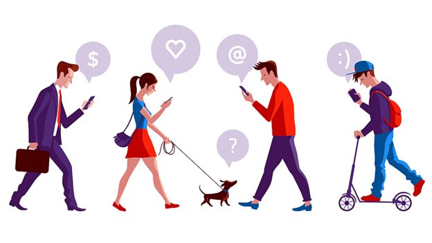 Are you addicted to your phone? 你是不是玩手機(jī)上癮了？