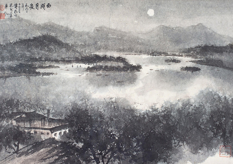 【聚焦G20】中國(guó)名畫(huà)家筆下的杭州（組圖）