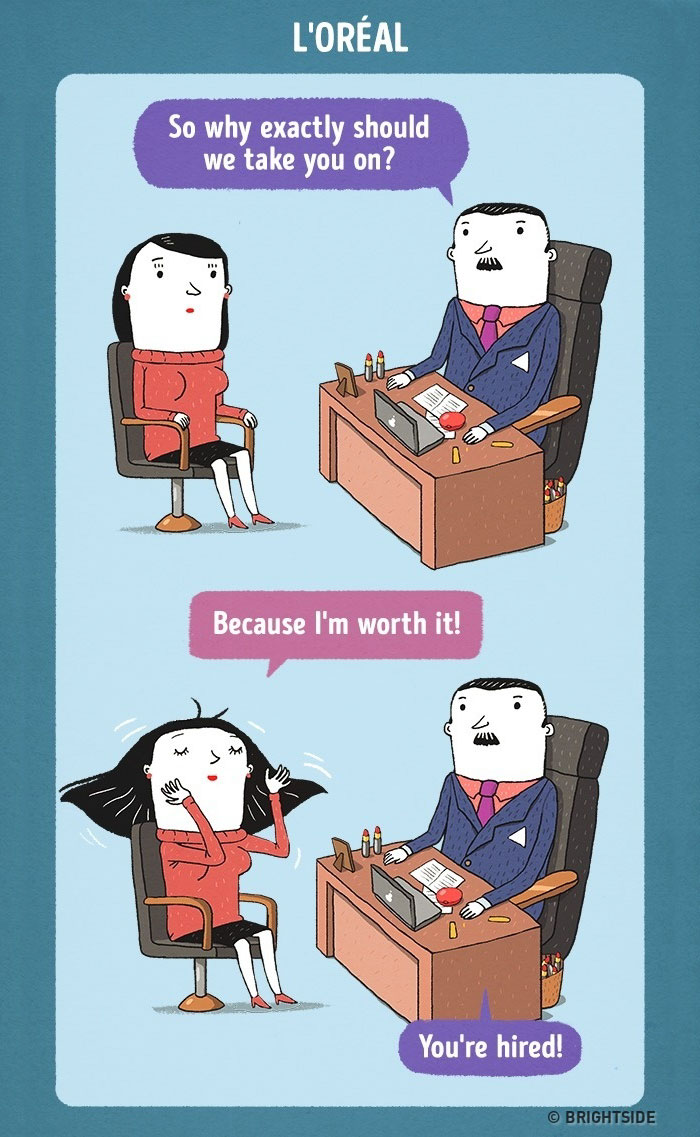搞笑漫畫：頂級公司面試是什么樣？（組圖）