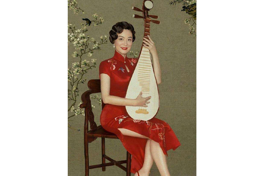 女星斗艷中國風(fēng)寫真 看看誰最美？（組圖）