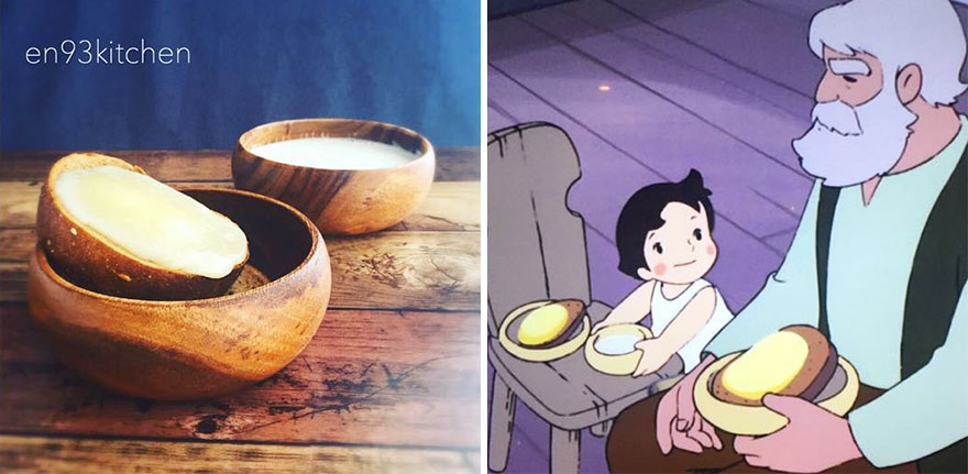 看著就好想吃的宮崎駿動畫美食的現(xiàn)實(shí)版在這里?。ńM圖）