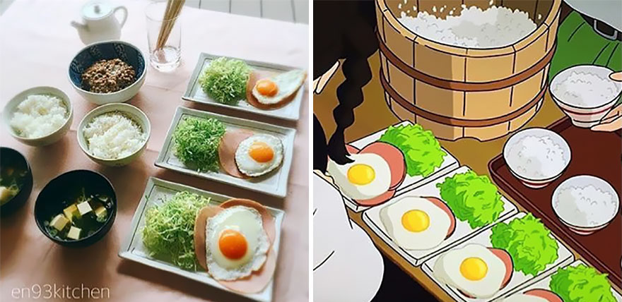 看著就好想吃的宮崎駿動畫美食的現(xiàn)實版在這里?。ńM圖）