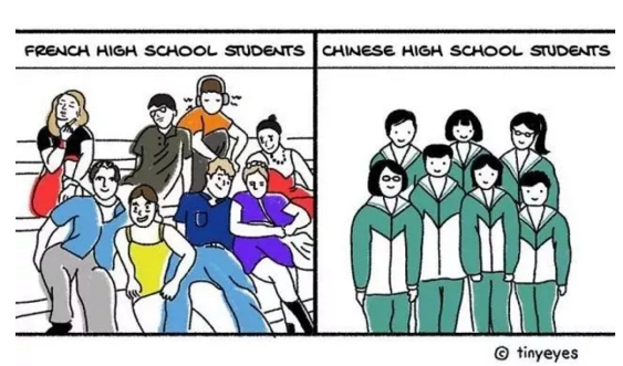 這組漫畫高能了！中國姑娘讓你秒懂中西方文化差異（組圖）