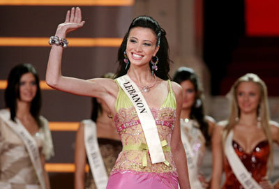 The Miss World 2006 welcome dinner in Warsaw