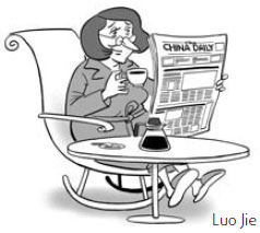 Thanks China Daily, for restoring my morning ritual