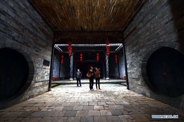 Cradle of Hakka: walled village in Ganzhou, E China
