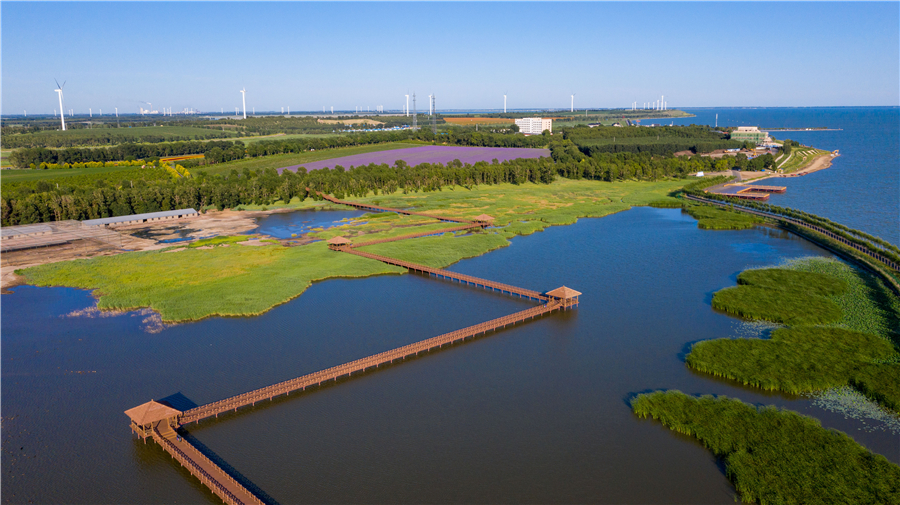 Chagan Lake achieves new luster in Jilin