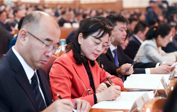 In pics: 3rd session of the 13th Jilin Provincial People's Congress