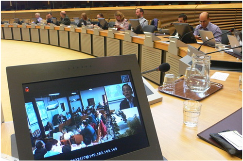 LuAn Declaration released at the Transcontinental Video Conference on Green Growth in a poor Chinese farmer's house