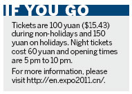 Xi'an blooms as flower expo begins