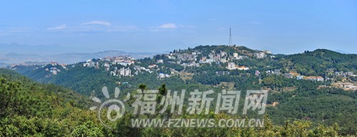 鼓嶺面積相當(dāng)于60個三坊七巷　1958年有首條公路