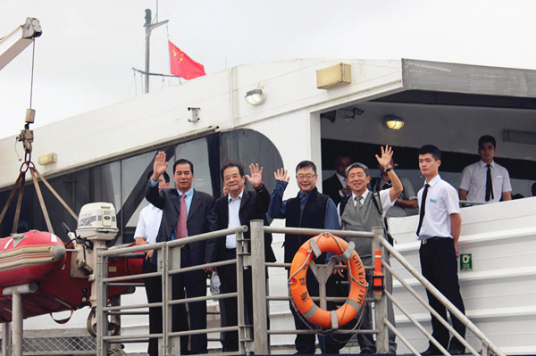 Mainland launches Pingtan-Taipei marine route