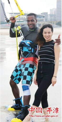 Kitesurfers gear up for World Cup Pingtan leg