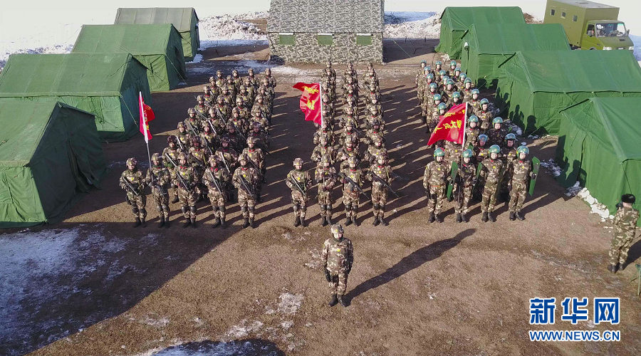 Border forces conduct exercise maneuvers in Hulunbuir