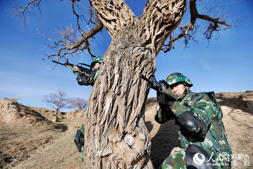 Border security exercise takes place in Baotou