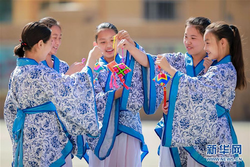 Pupils celebrate Duanwu Festival