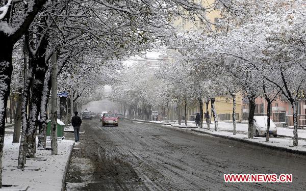 Nine provinces in China to enter winter due to cold fronts