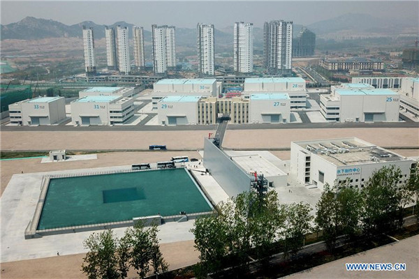 Qingdao Oriental Movie Metropolis completed after 4 years of construction