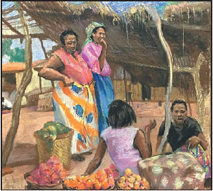 Painting portraits of a continent