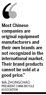 Call to brand bicycles