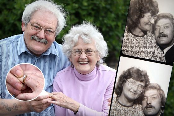 End of a 42-year engagement<BR>英情侶訂婚42年后結婚