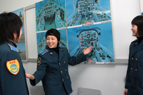 Female trainee pilots to enter high level