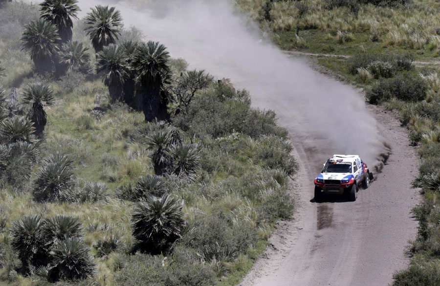 10th stage of Dakar Rally 2013