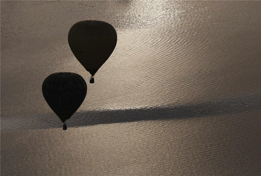 Balloon festival held in Canberra, Australia Balloon festival held in Canberra, Australia