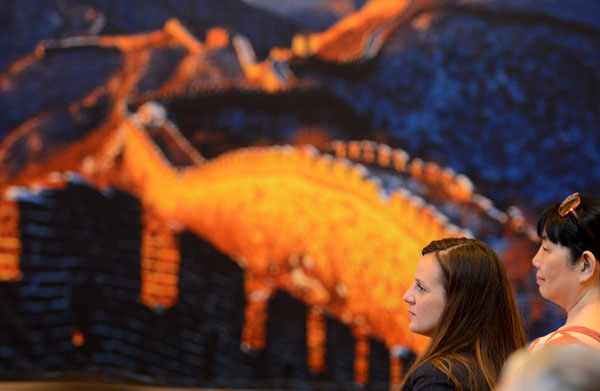 A Chinese culture show was staged in New York City on Thursday to promote Beijing tourism. Kung Fu Panda show staged in New York