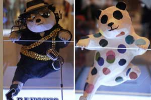 Puppies with identity crisis born in E China