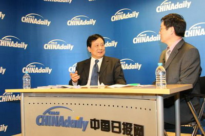 國家工商行政管理總局付雙建副局長接受中國日報網(wǎng)首席記者周黎明在線訪談