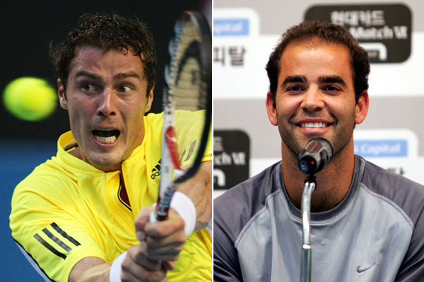 Former tennis great Pete Sampras and Marat Safin will play the debut match at the new stadium of China Open on Friday to mark the opening of this tournament. Sampras, Safin to unveil China Open's new stadium
