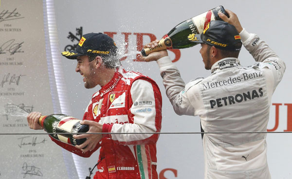 Alonso imperious in Shanghai win