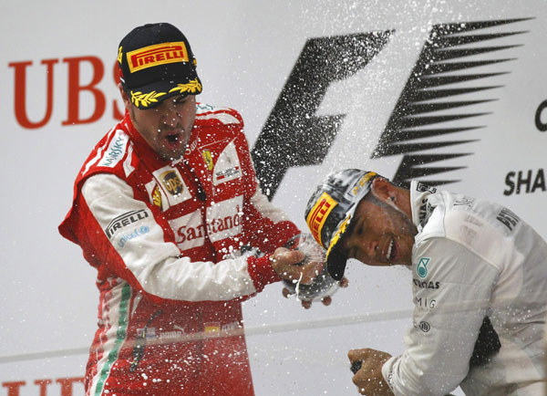 Alonso imperious in Shanghai win