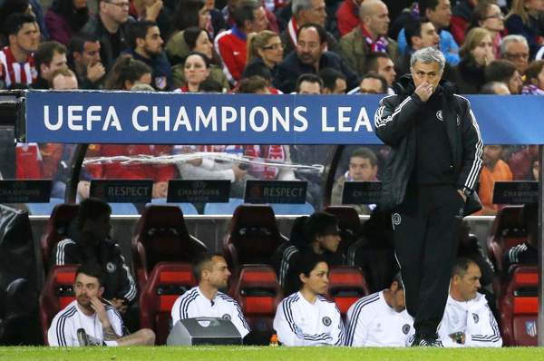 Defensive Chelsea holds Atletico in scoreless draw