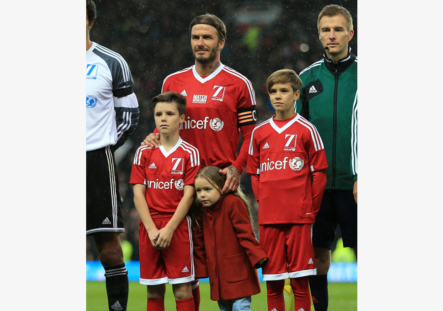 Brooklyn Beckham carries on father's cause