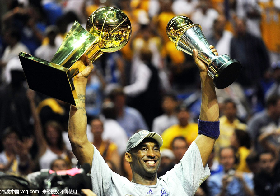 Kobe Bryant's moments of glory in his 'Dear Basketball' career