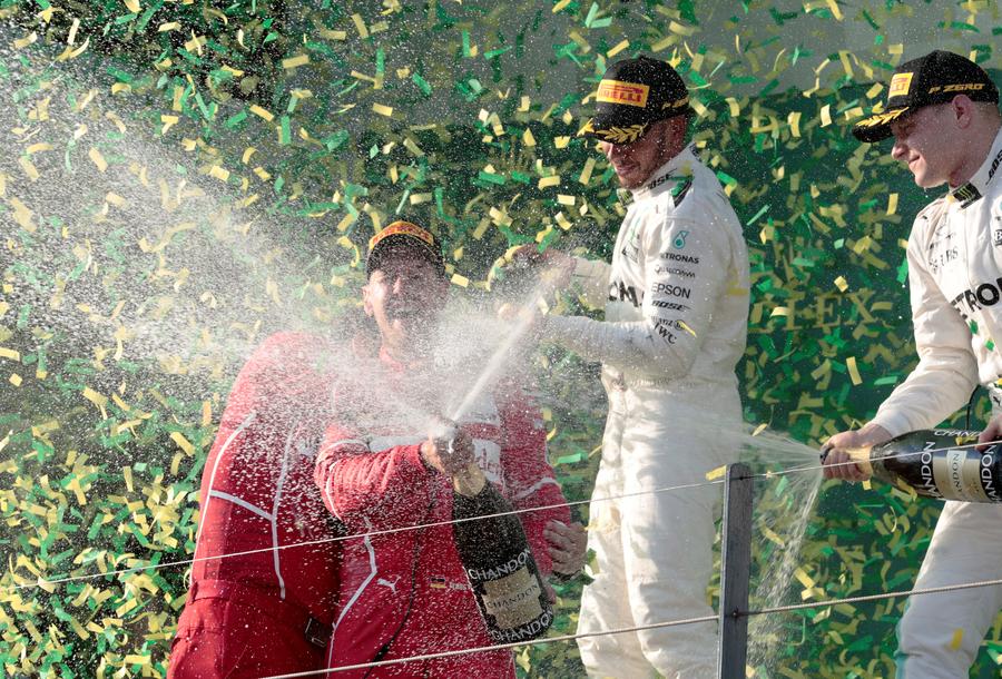 Vettel breaks Ferrari's F1 drought with victory at Aussie GP