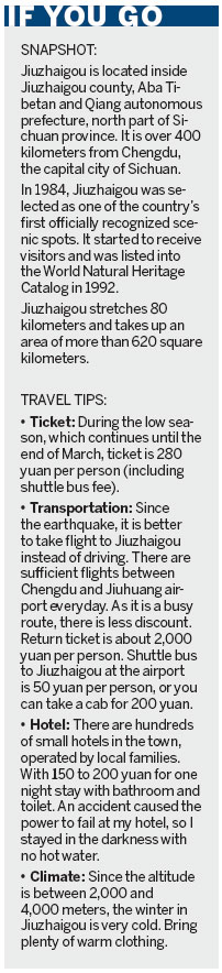 A sapphire and white holiday